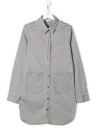 Stella Mccartney Kids Teen Stars Denim Dress - Grey