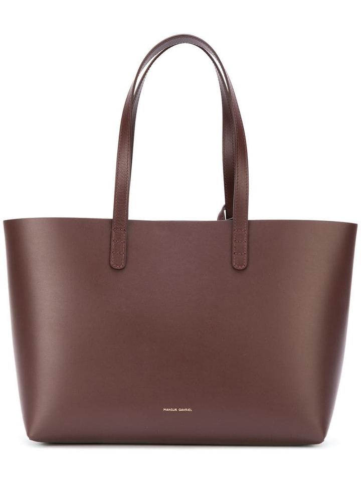 Mansur Gavriel Small Tote - Brown