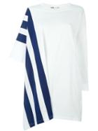 Y-3 Asymmetric Stripe Detail T-shirt