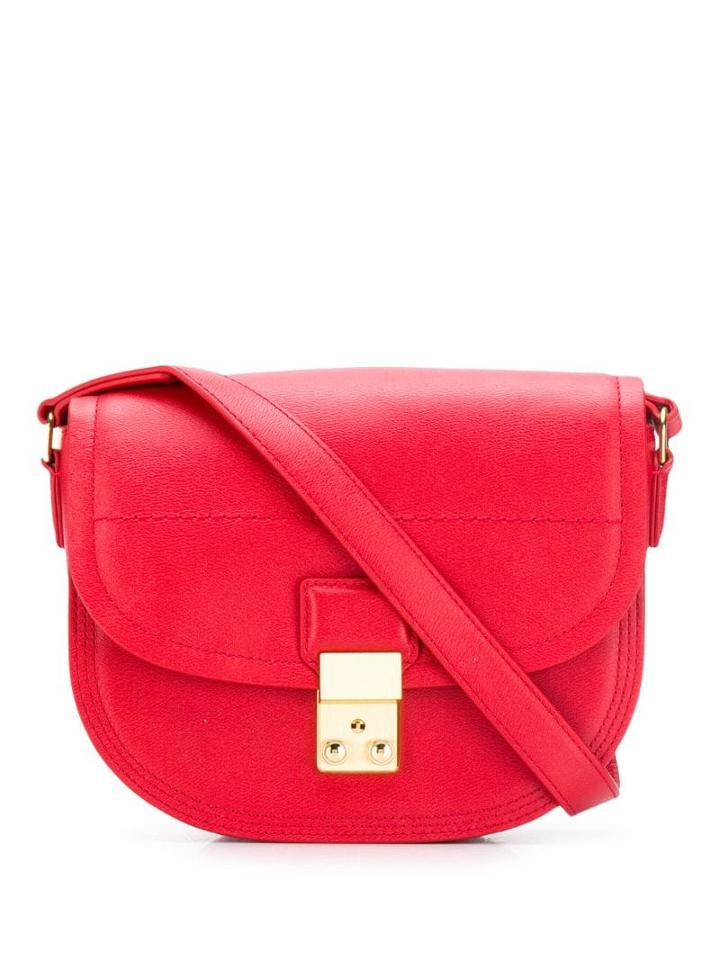 3.1 Phillip Lim Pashli Saddle - Red