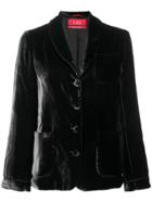 F.r.s For Restless Sleepers Velvet Blazer - Grey