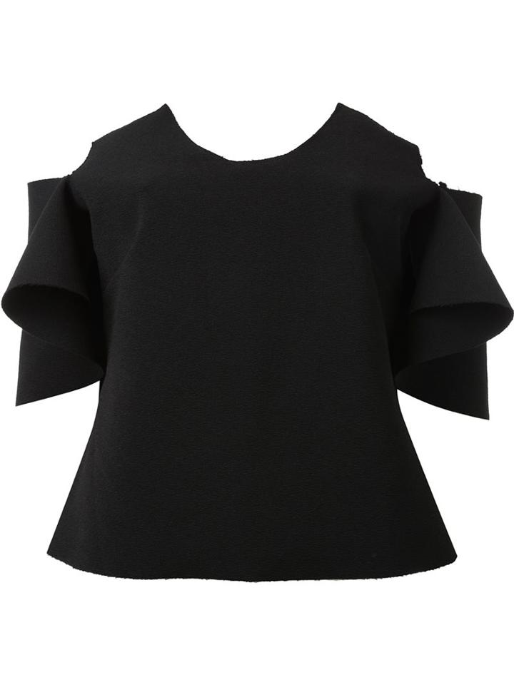 Christopher Esber Half Moon Sleeved Bustier