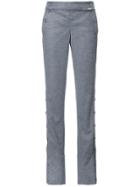 Monse Buttoned Side Straight Trousers - Grey
