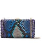 Jimmy Choo Clemmie Clutch Bag - Blue