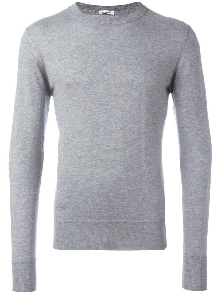 Tomas Maier Ribbed Trim Sweatshirt, Men's, Size: Medium, Cashmere