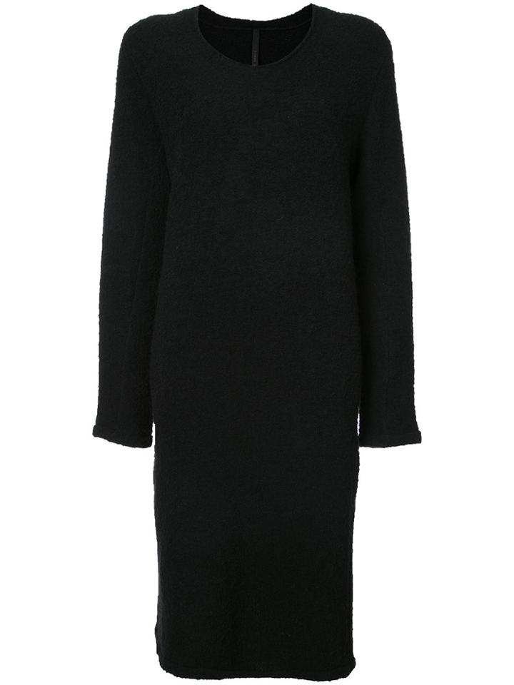Forme D'expression Straight Fit Sweater Dress - Black