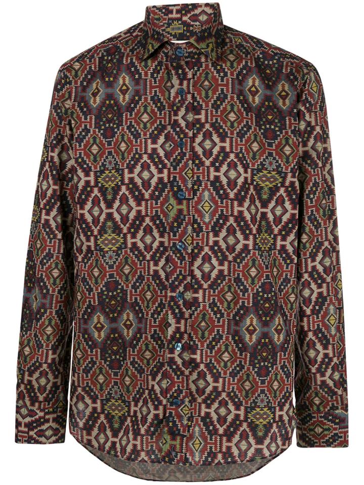 Etro Classic Fitted Shirt - Multicolour