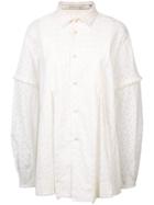 Renli Su Embroidered Shirt - White