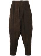 Uma Wang Kamal Pants, Men's, Size: Medium, Brown, Linen/flax/viscose/cotton