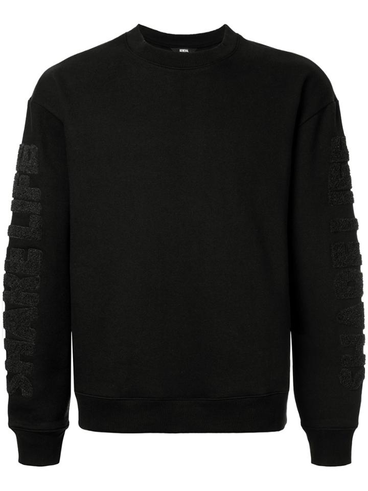 General Idea Shake Life Sweatshirt - Black
