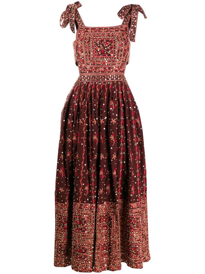 Ulla Johnson Nasya Dress - Red