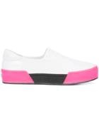 Opening Ceremony Colour Block Sneakers - White