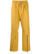 A-cold-wall* Elasticated Details Straight Trousers - Yellow