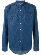 Edwin - Denim Shirt - Men - Cotton - S, Blue, Cotton