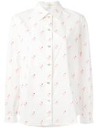 Marc Jacobs - Flamingo Print Shirt - Women - Cotton - 6, White, Cotton