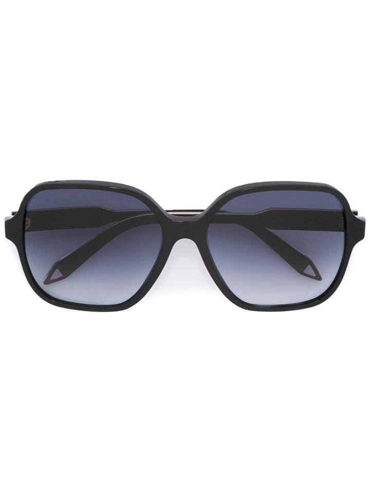 Victoria Beckham Square Frame Sunglasses - Black