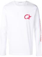 Calvin Klein Jeans Printed Sweatshirt - White