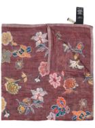 Etro Floral Embroidered Scarf