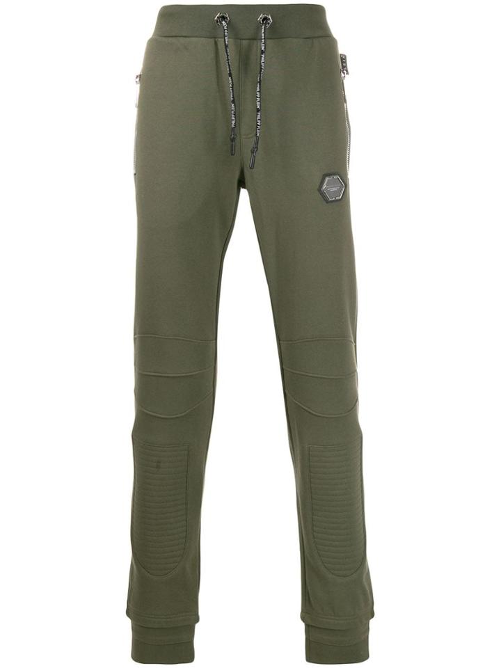 Philipp Plein Logo Track Trousers - Green