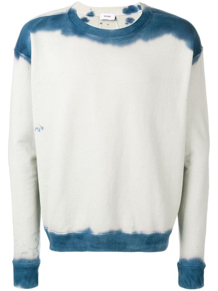 Rhude Tie Dye Sweater - Grey
