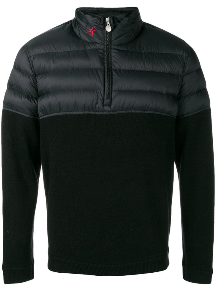 Perfect Moment Apres Half Zip Sweater - Black