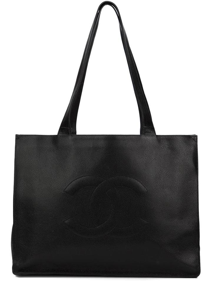Chanel Vintage Cc Logo Tote