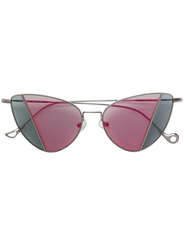 Eyepetizer Cat Eye Sunglasses - Metallic