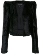 Tufi Duek Faux Fur Jacket - Black