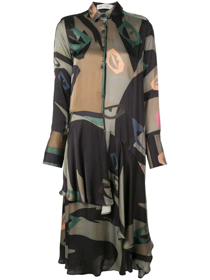 Palmer / Harding Printed Shirt Dress - Black