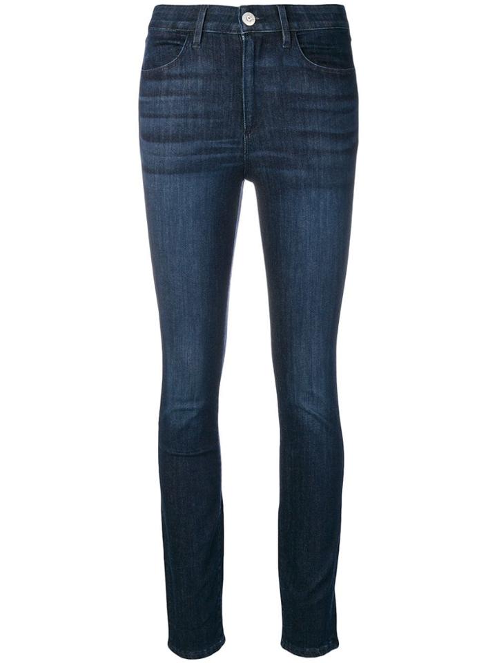 3x1 W3 Channel Seam Skinny Jeans - Blue