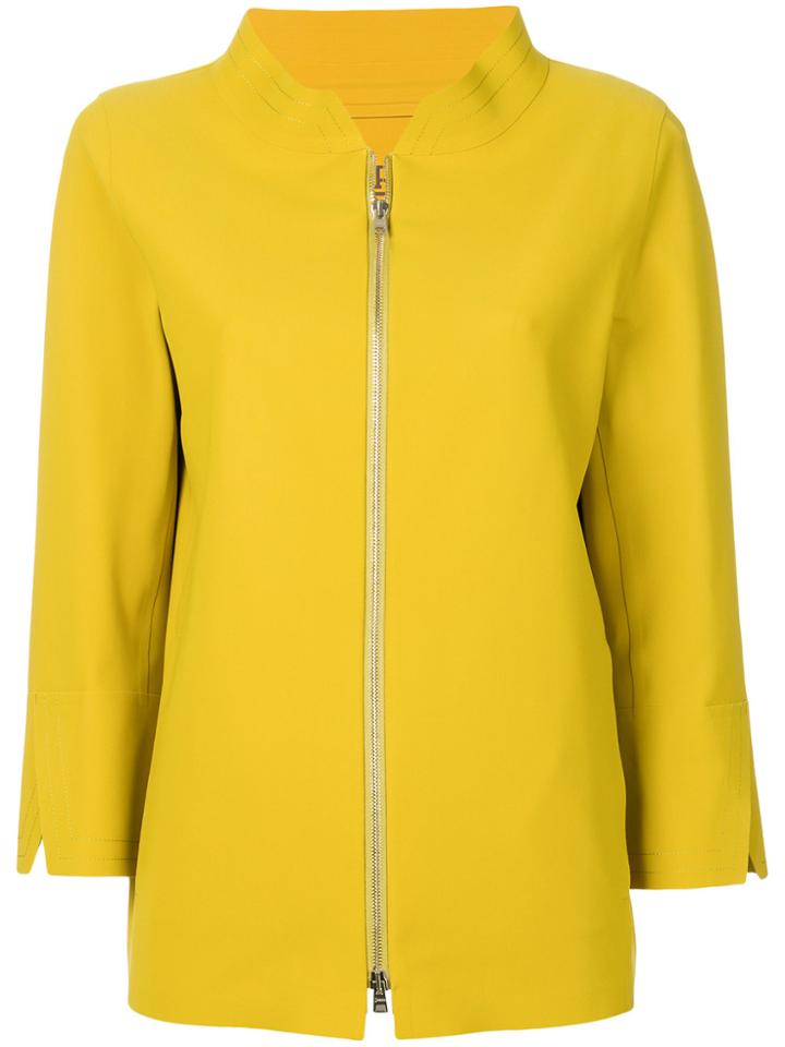 Herno Stand-up Collar Jacket - Yellow & Orange