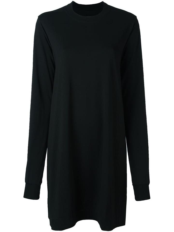 Rick Owens Drkshdw Long Sweatshirt, Women's, Size: Medium, Black, Cotton