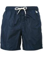 Mc2 Saint Barth - Supreme Beach Shorts - Men - Polyamide/spandex/elastane - L, Blue, Polyamide/spandex/elastane