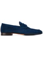 Santoni Classic Loafers - Blue