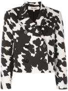Diane Von Furstenberg Cropped Double Breasted Jacket - White