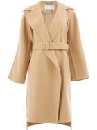 Chloé Belted Tailored Coat - Brown
