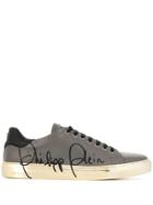 Philipp Plein Low-top Signature Sneakers - Grey