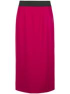 Dolce & Gabbana Cady Skirt - Pink & Purple