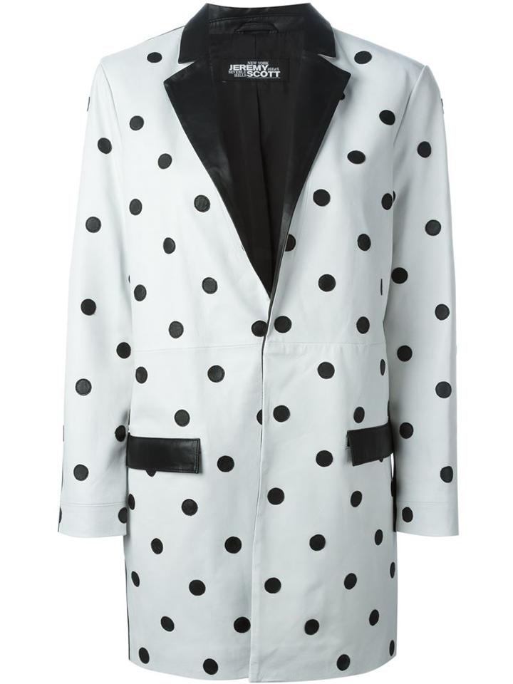 Jeremy Scott Polka-dot Coat