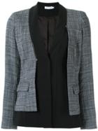 Mara Mac Layered Blazer - Black