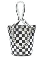 Alexander Wang Checkered Bucket Bag - Metallic