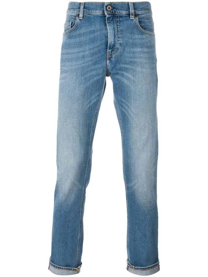 Pence Straight Leg Jeans, Men's, Size: 33, Blue, Cotton/spandex/elastane