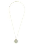 Cvc Stones 18kt Yellow Gold Lume Pebble Necklace