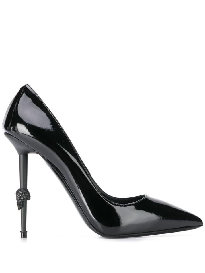 Philipp Plein Decollete Skull Pumps - Black