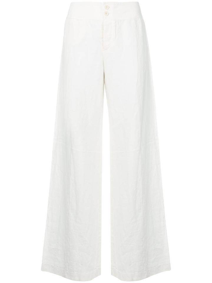 Ralph Lauren Wide Leg Trousers - Nude & Neutrals