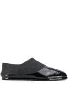 Maison Margiela Varnished Toe-cap Loafers - Black
