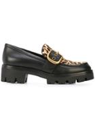 Coach Leopard Print Grand Loafers - Black