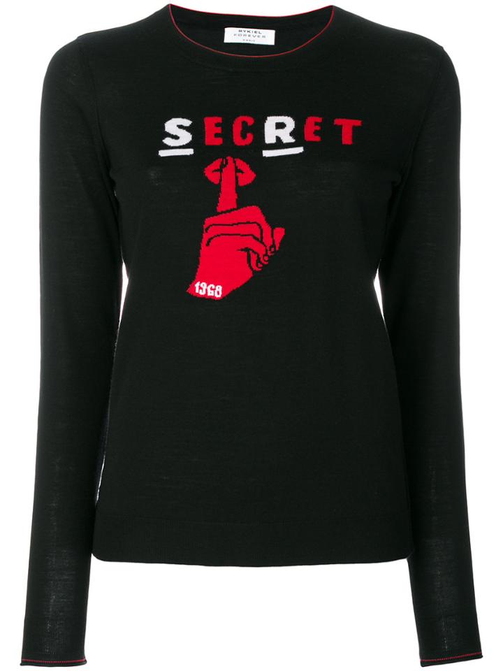 Sonia Rykiel Secret Jumper - Black