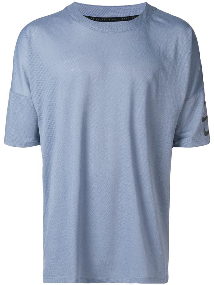 Nike Rise 365 Running Top - Blue