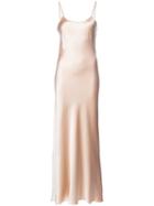 Voz - Liquid Slip Dress - Women - Silk - Xs, Nude/neutrals, Silk